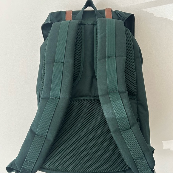 Herschel Supply Company Forest Green and Tan Large Backpack - Picture 5 of 6